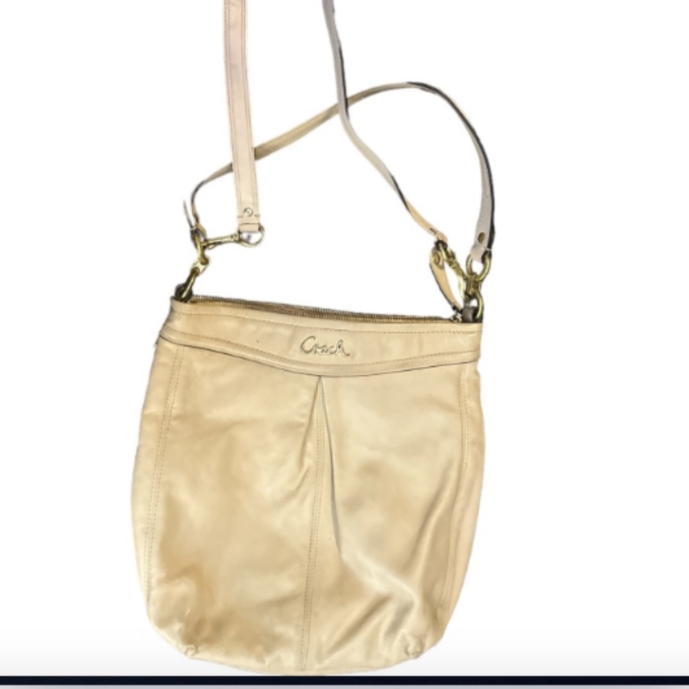 Coach Beige Crossbody/shoulder bag